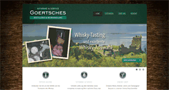 Desktop Screenshot of goertsches.de